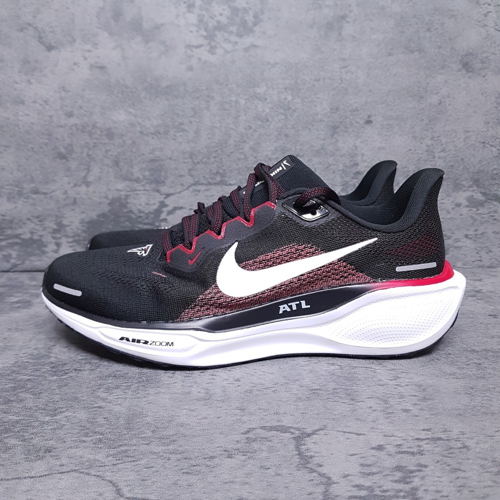NIKE Air Zoom Pegasus 41 Atlanta Falcons Running Shoes Mens 7 Womens 8.5‎ Black